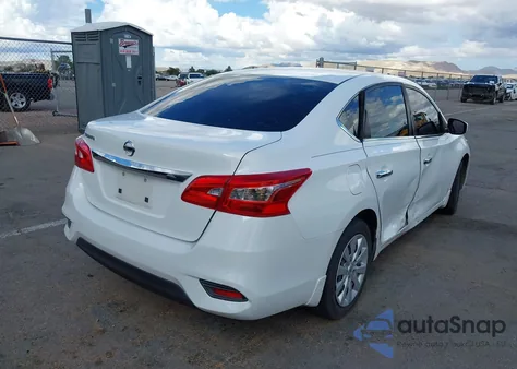 2017 Nissan Sentra S z USA, uszkodzony, nr VIN 3N1AB7AP1HY210534